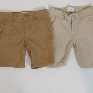 Khaki uniform pants shorts Bundle